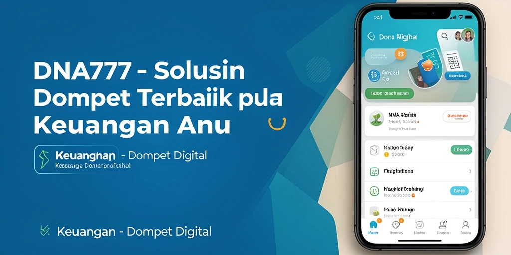 Antarmuka aplikasi DNA777 yang sederhana dan praktis.