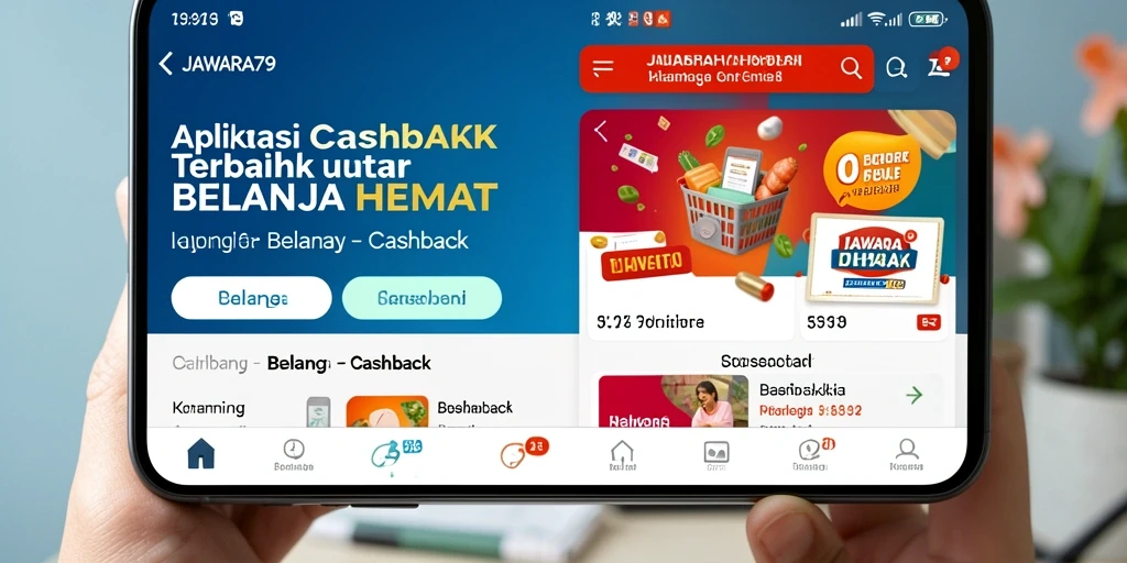 Tampilan antarmuka aplikasi JAWARA79 yang menarik dan mudah digunakan.