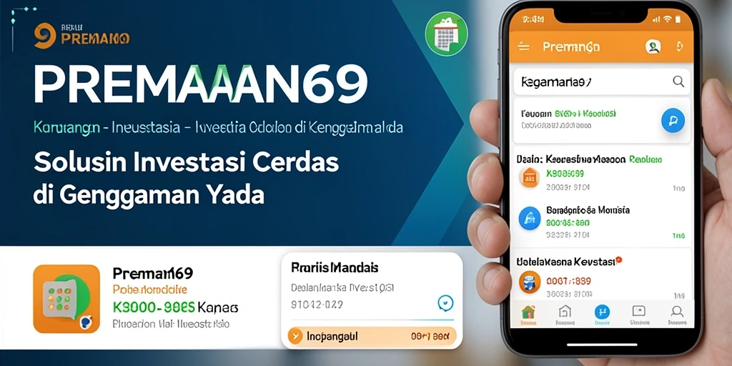 Tampilan antarmuka PREMAN69 yang intuitif untuk investasi.