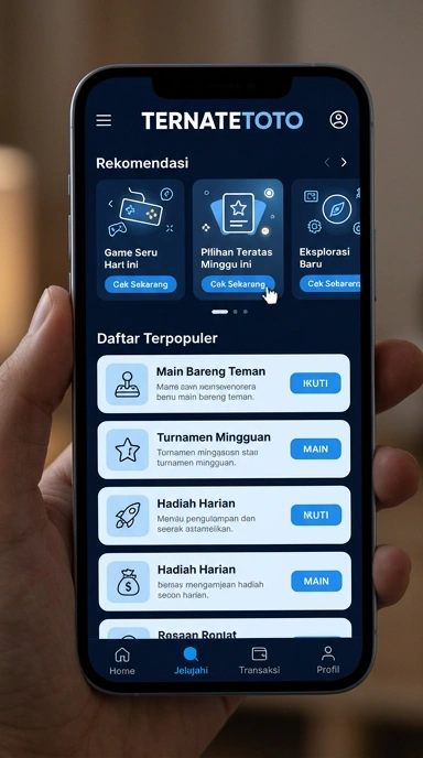 Temukan Aplikasi Populer & Kanal Uji di Ternatetoto — Unduhan Mudah dan Cepat