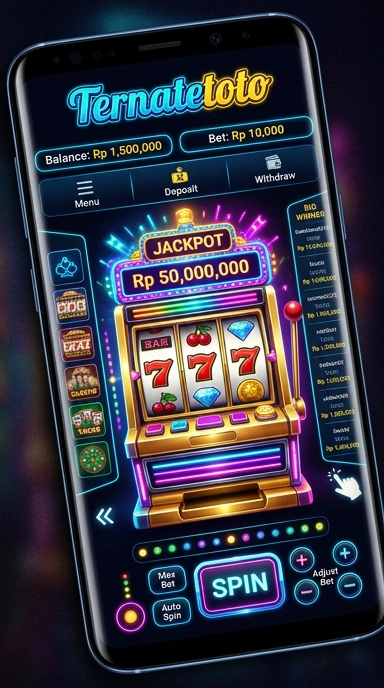 ternatetoto tampilan beranda